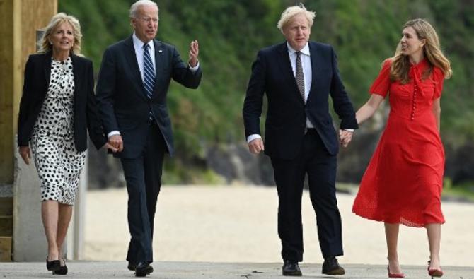 Boris Johnson a minimisé le mécontentement de Joe Biden, fier de ses origines irlandaises, au sujet des tentatives de Londres de revenir sur le "protocole nord-irlandais"