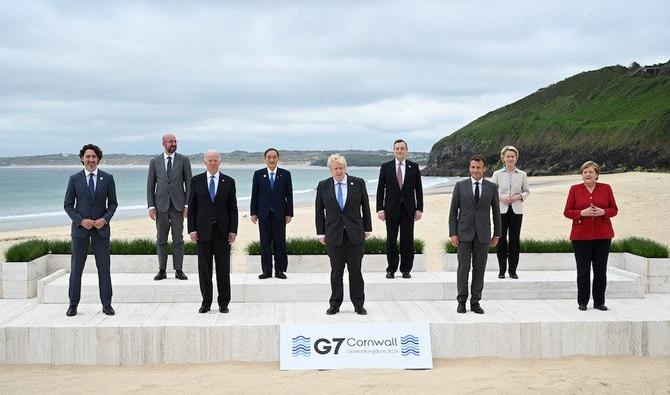 Les dirigeants du G7 (l'Allemagne, le Canada, les États-Unis, la France, l'Italie, le Japon et le Royaume-Uni) se réunissent ce week-end pour la première fois depuis près de deux ans, pour entamer des discussions de trois jours à Carbis Bay, en Cornouailles. (AFP)