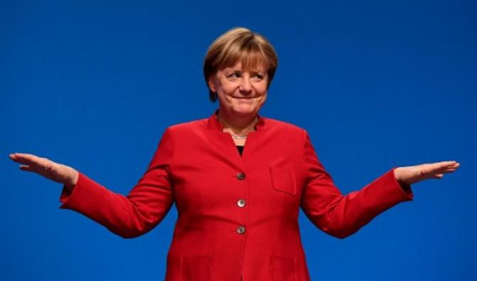 La chancelière allemande Angela Merkel lors du congrès de son parti conservateur Union chrétienne-démocrate (CDU) à Essen, dans l'ouest de l'Allemagne, le 6 décembre 2016 (Photo, AFP)
