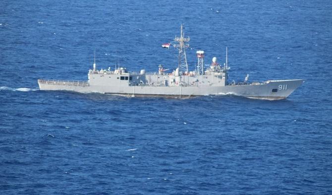 Les forces navales égyptiennes et indiennes ont effectué un exercice naval en Méditerranée. (@EgyArmySpox) 