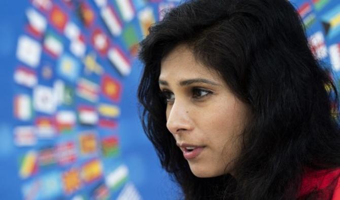 L'économiste en chef du Fonds monétaire international Gita Gopinath (Photo, AFP) 