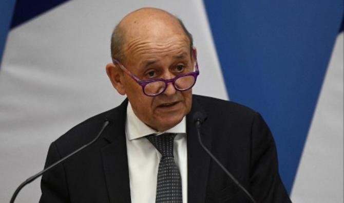 Le ministre français des Affaires étrangères, Jean-Yves Le Drian, le 10 septembre 2021 (Photo, AFP)