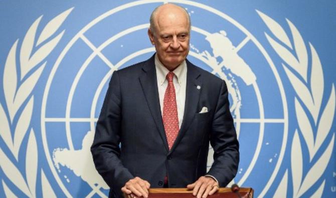 Les négociations doivent reprendre, à compter de lundi, sous l'égide du nouvel émissaire de l'ONU, l'Italien Staffan de Mistura (Photo, AFP) 