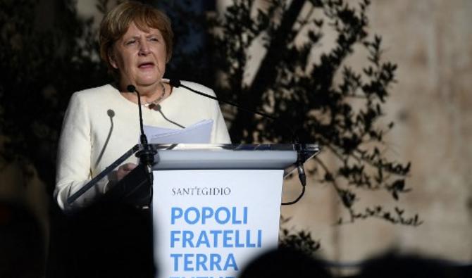 «Mon amour pour l'Italie ne cessera pas, je viendrai séjourner à Rome, je reviendrai en Italie dans un autre rôle», a affirmé la chancelière (Photo, AFP)