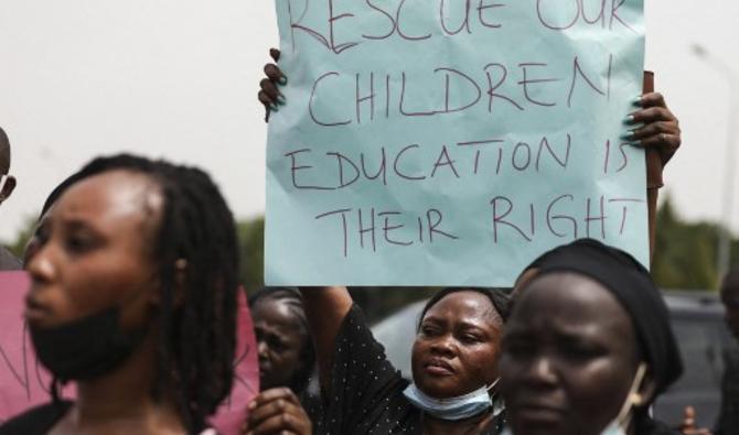 Plus de 1 400 élèves et étudiants ont été enlevés depuis le début de l'année, selon l'Unicef. (Photo, AFP) 
