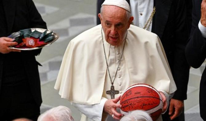 Le Pape François, 84 ans, a déclaré à plusieurs reprises qu'il souhaitait que les femmes jouent un rôle plus important dans l'Église catholique (Photo, AFP)