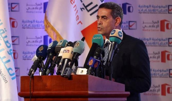 Le directeur de la Haute commission électorale (HNEC) libyenne, Imad al-Sayeh (Photo, AFP)