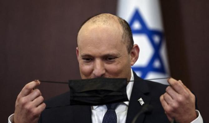 Le Premier ministre israélien Naftali Bennett lors d'une réunion du cabinet au bureau du Premier ministre à Jérusalem, le 28 novembre 2021. (Photo, AFP)