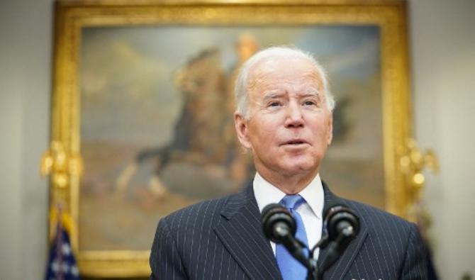 Le président américain Joe Biden dans un discours à la Maison Blanche. (Photo, AFP)