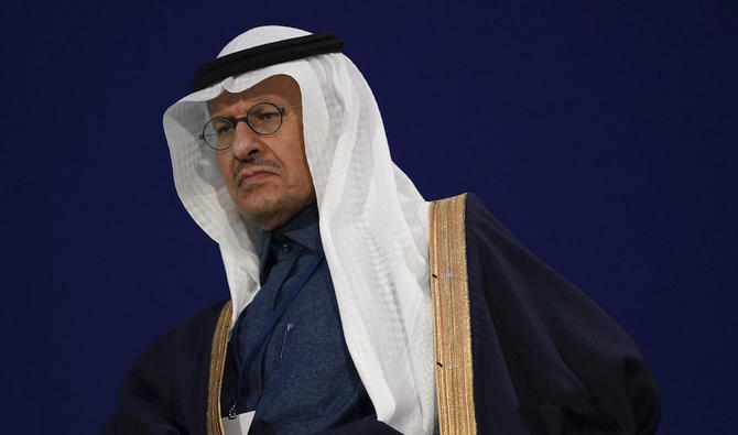 Le prince Abdelaziz ben Salmane a fermement défendu le bilan de l'Arabie saoudite dans la lutte contre le réchauffement climatique. (Photo AP) 