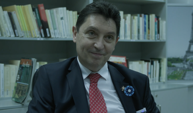 Lors d’une interview avec Arab News en français, le parlementaire français Olivier Cadic revient sur la coopération entre les deux pays, dans les domaines culturel, économique et militaire (Capture d'écran)