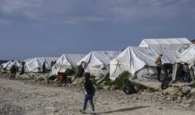 Le camp de réfugiés de Kara Tepe à Mytilène, à Lesbos, le 29 mars 2021. (Photo, AFP)