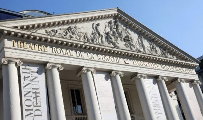 Le Théâtre de la Monnaie Royale - Le Mont - à Bruxelles, le 3 septembre 2021. (Photo, AFP)