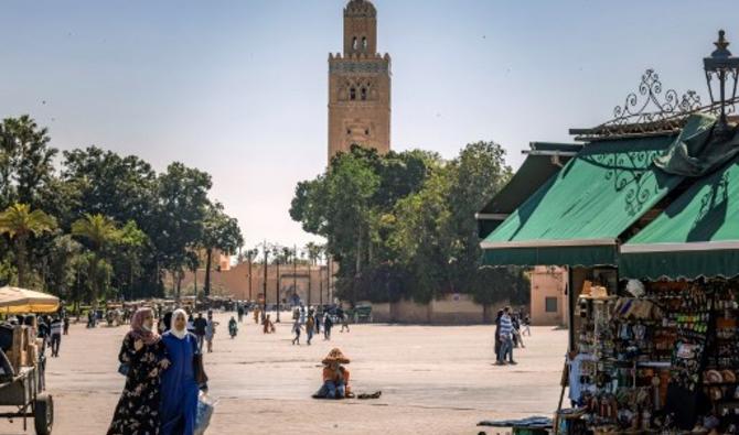 La place Jemaa el-Fna dans la ville historique marocaine de Marrakech, le 6 mai 2021. (Photo, AFP)