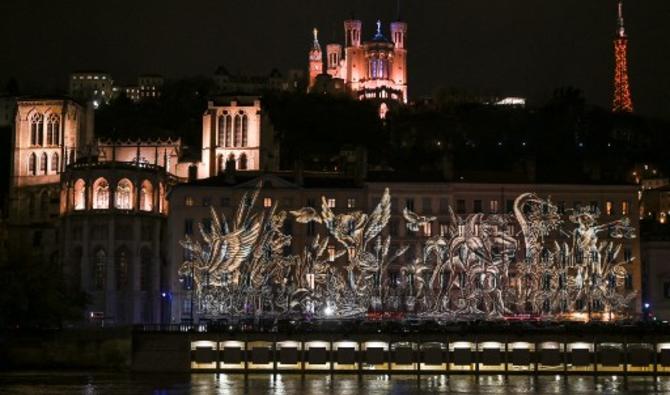 La Fête des Lumières de Lyon, évènement populaire qui devrait attirer dès mercredi plus d'un million de spectateurs. (Photo, AFP)