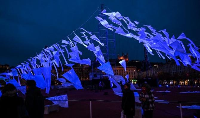 La Fête des Lumières de Lyon, évènement populaire qui devrait attirer dès mercredi plus d'un million de spectateurs. (Photo, AFP)