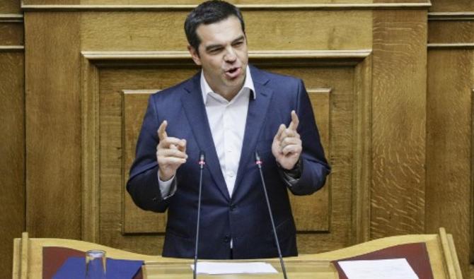 Le principal parti d'opposition de gauche Syriza a déposé jeudi une motion de censure contre le gouvernement conservateur grec sous le feu de critiques après le chaos provoqué par la neige à Athènes. (Photo, AFP)