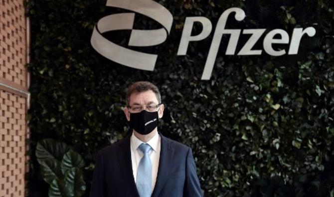 Le patron du laboratoire Pfizer, Albert Bourla. (Photo, AFP)