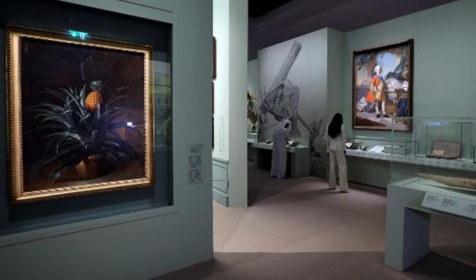 L'exposition « Versailles et le monde » au Louvre Abu Dhabi, le 24 janvier 2022. (Photo, AFP)