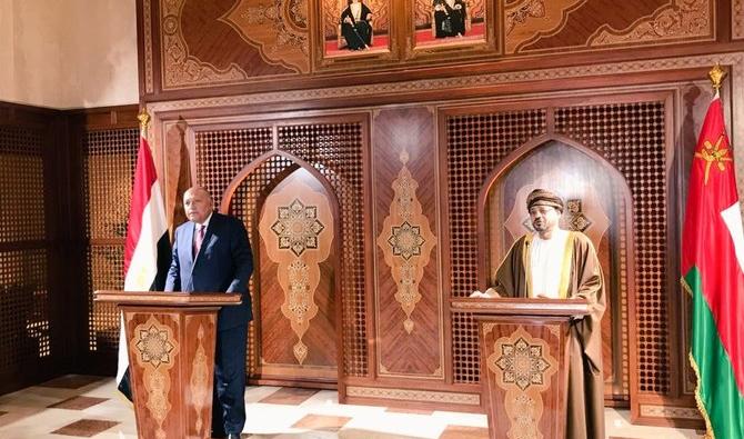 Le ministre égyptien des Affaires étrangères, Sameh Shoukry, s'exprimait lors d’une session extraordinaire la Ligue arabe pour discuter de l’attaque contre les Émirats arabes unis. (Dossier/AFP) 