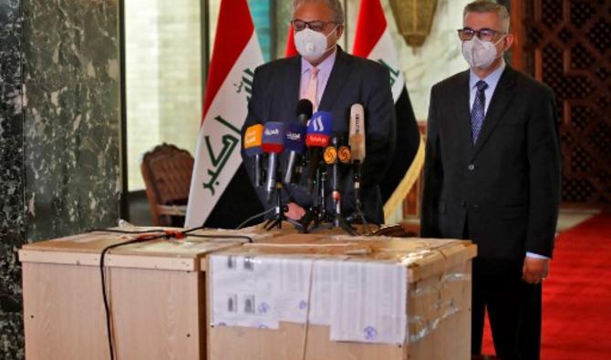 «Aujourd'hui, l'Irak a récupéré 331 tablettes cunéiformes» , s'est réjoui en conférence de presse le directeur du Conseil irakien des Antiquités et du Patrimoine, Laith Majid Hussein. (Photo, AFP)