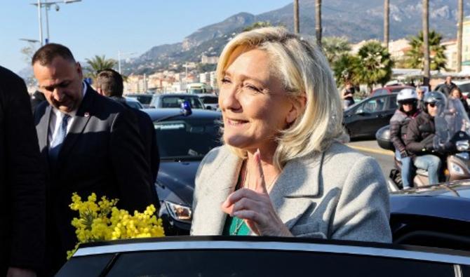 La candidate RN, Marine Le Pen, a également promis qu'elle «mènerait une diplomatie de la francophonie à la hauteur des enjeux historiques que nous avons devant nous». (Photo, AFP)