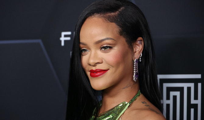 Rihanna lors de l’événement Fenty Beauty et Fenty Skin à Los Angeles. (Photo, AFP) 