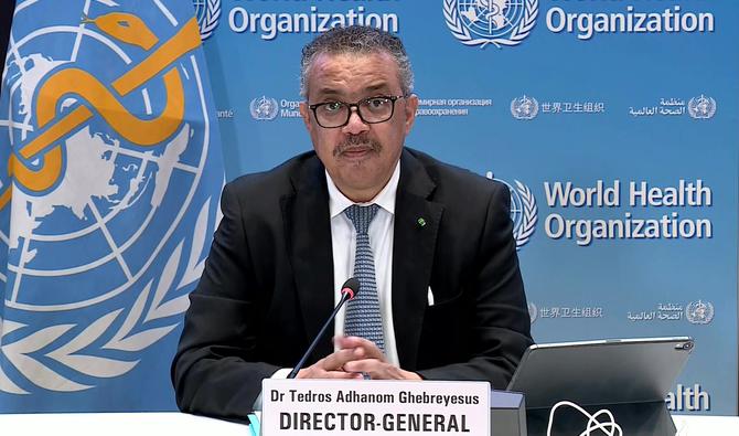 Le directeur général de l'Organisation mondiale de la santé (OMS) avertit qu'il est trop tôt pour que les pays crient victoire face à la Covid. (Photo, AFP)