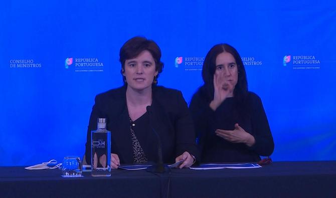 Mariana Vieira da Silva, ministre de la Présidence et porte-parole du gouvernement portugais. (Photo, AFP)