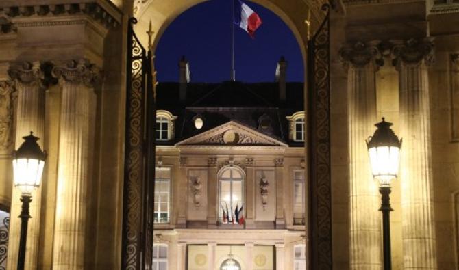 La façade de l'Elysée à Paris. (Photo, AFP)