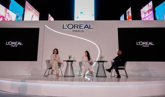 L'Oréal Paris, la grande marque de produits de beauté, a célébré le mois de la femme avec une série de moments forts au Boulevard Riyadh City, les 21 et 22 mars, pour montrer l'engagement de la marque dans l’autonomisation des femmes. (PHOTO AN: Houda Bashatah) 