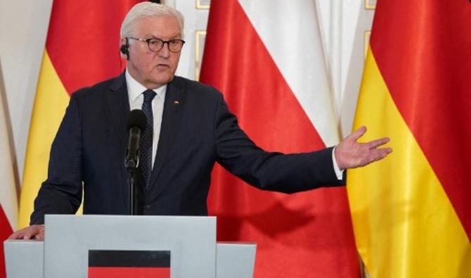 Pour le président allemand Steinmeier, en visite à Varsovie, un retour à des relations diplomatiques «normales n'est pas possible avec la Russie de Poutine». (Photo, AFP)