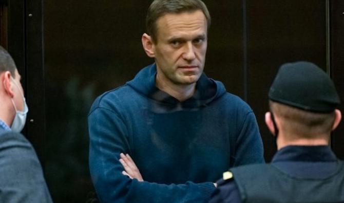 Le chef de l'opposition russe Alexeï Navalny, lors d'une audience à Moscou, le 2 février 2021. (Photo, AFP)