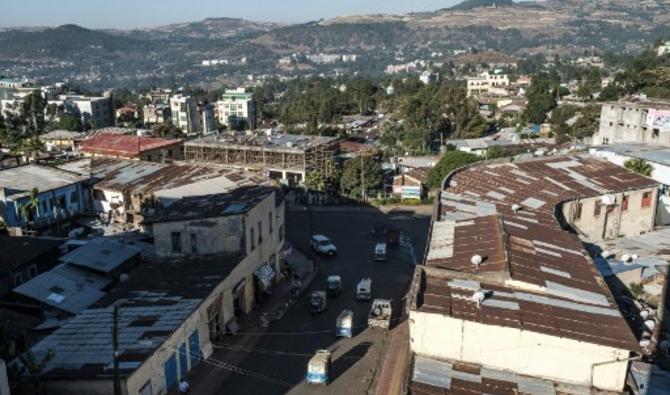 Cette photo d'archive prise le 10 novembre 2020 montre une vue générale de la ville de Gondar, en Éthiopie. (Photo, AFP)