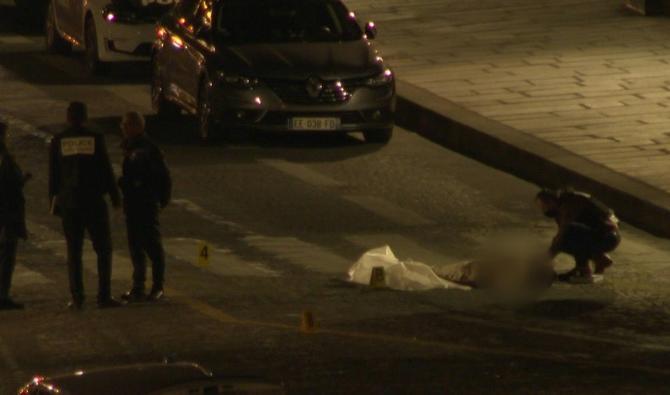 Image de la police qui enquête sur place. (Photo, AFP)