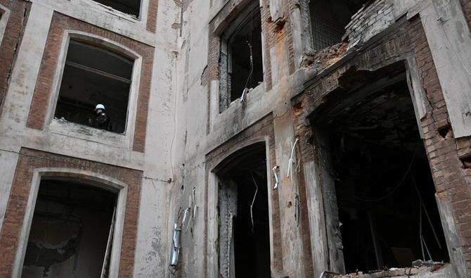 In der Ukraine ist es ein Wettlauf gegen die Technologie, sich historische Gebäude zu „merken“.