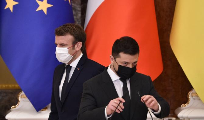 Le ton monte entre Zelensky et Macron | Arabnews fr