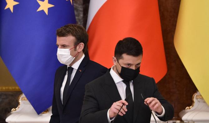 Le ton monte entre Zelensky et Macron | Arabnews fr