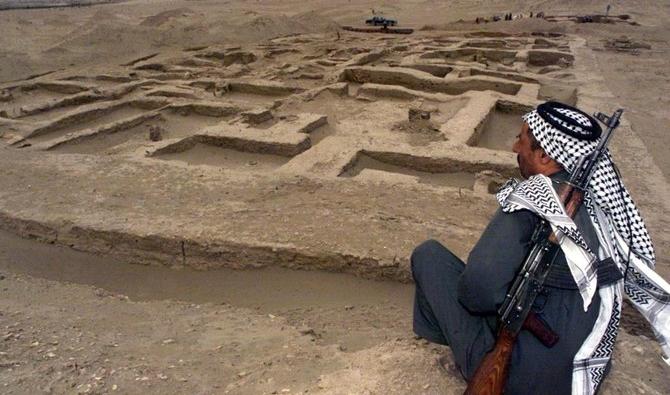 Le patrimoine ancien de l’Irak a été décimé par les conflits, les destructions et les pillages, surtout depuis l’invasion du pays par les États-Unis en 2003. (AFP) 