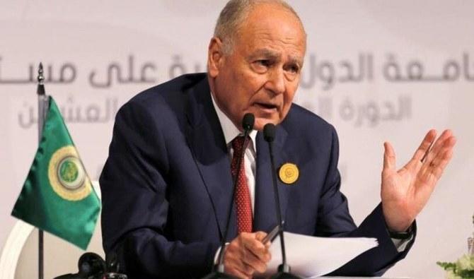 Le secrétaire général de la Ligue arabe, Ahmed Aboul Gheit. (Reuters)