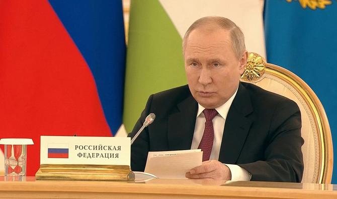Le président russe Vladimir Poutine estime que les adhésions de la Finlande et de la Suède à l'Otan ne constituent pas «une menace» en soi, mais que la Russie réagirait à des déploiements militaires. (Photo, AFP)