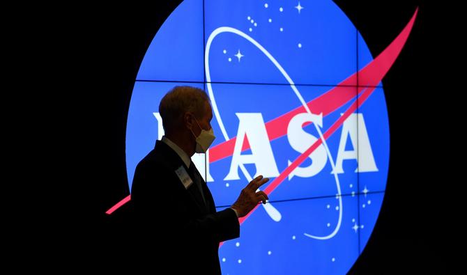 L'administrateur de la Nasa, Bill Nelson, prend la parole lors d'une visite au Goddard Space Flight Center de la National Aeronautics and Space Administration (NASA), le 5 novembre 2021 à Greenbelt, Maryland. (Photo, AFP)