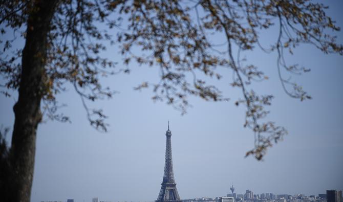 La tour Eiffel depuis le Parc de Saint Cloud,  le 6 août 2022. (Photo, AFP)