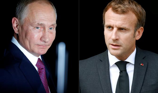 Le président russe Vladimir Poutine et son homologue français Emmanuel Macron se sont déjà entretenus au téléphone le 19 août au sujet de la centrale nucléaire de Zaporijjia. (Photo, AFP)