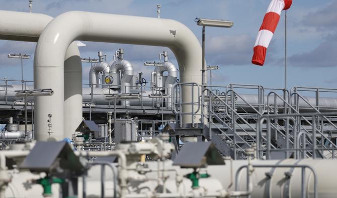 Des installations de réception et de distribution de gaz naturel du gazoduc Nord Stream 1 à Lubmin, dans le nord-est de l'Allemagne, près de la frontière avec la Pologne, le 30 août 2022. (Photo, AFP)