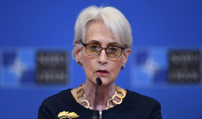 La numéro deux de la diplomatie américaine, Wendy Sherman (Photo, AFP).