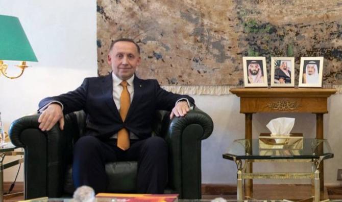L’ambassadeur d’Ukraine en Arabie Saoudite, Anatolii Petrenko. (SPA)
