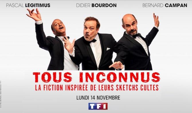 En plus de la fiction «Tous inconnus», TF1 diffusera un documentaire sur le trio, à une date encore... inconnue. (Photo, Twitter: @MYTF1)