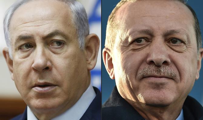 Le président turc Recep Tayyip Erdogan a envoyé une lettre de félicitations à Benjamin Netanyahu après sa victoire aux élections législatives israéliennes du 1er novembre. (Photo, AFP)