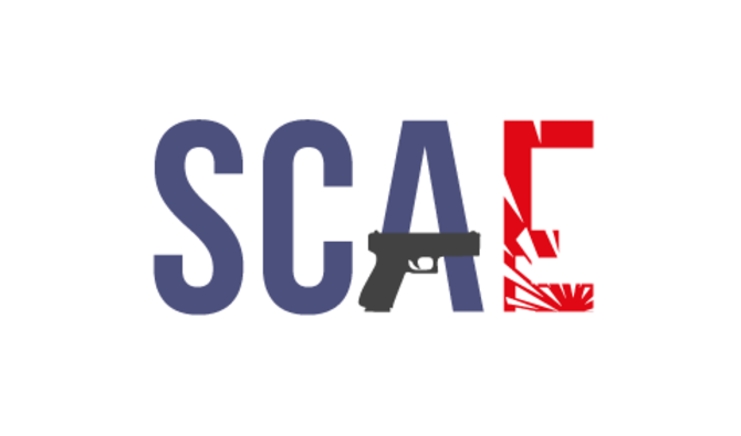 Logo du Service central des armes et explosifs (SCAE). (Photo, Facebook)